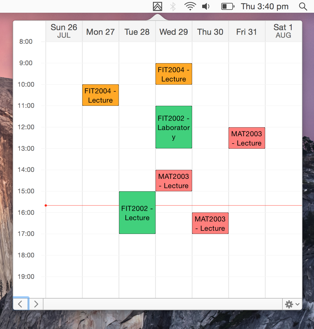 Josh Parnham MonashTimetable